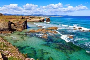 Excursion to Playa de las Catedrales, Ribadeo, and Tapia de Casariego