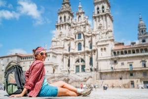 Udforskning af Compostela på vandretur for familier