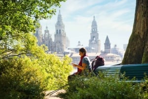 Utforske Santiago de Compostela på vandring for par