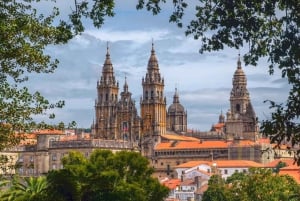 Desde Lisboa: excursión de un día a Santiago de Compostela con Fátima.