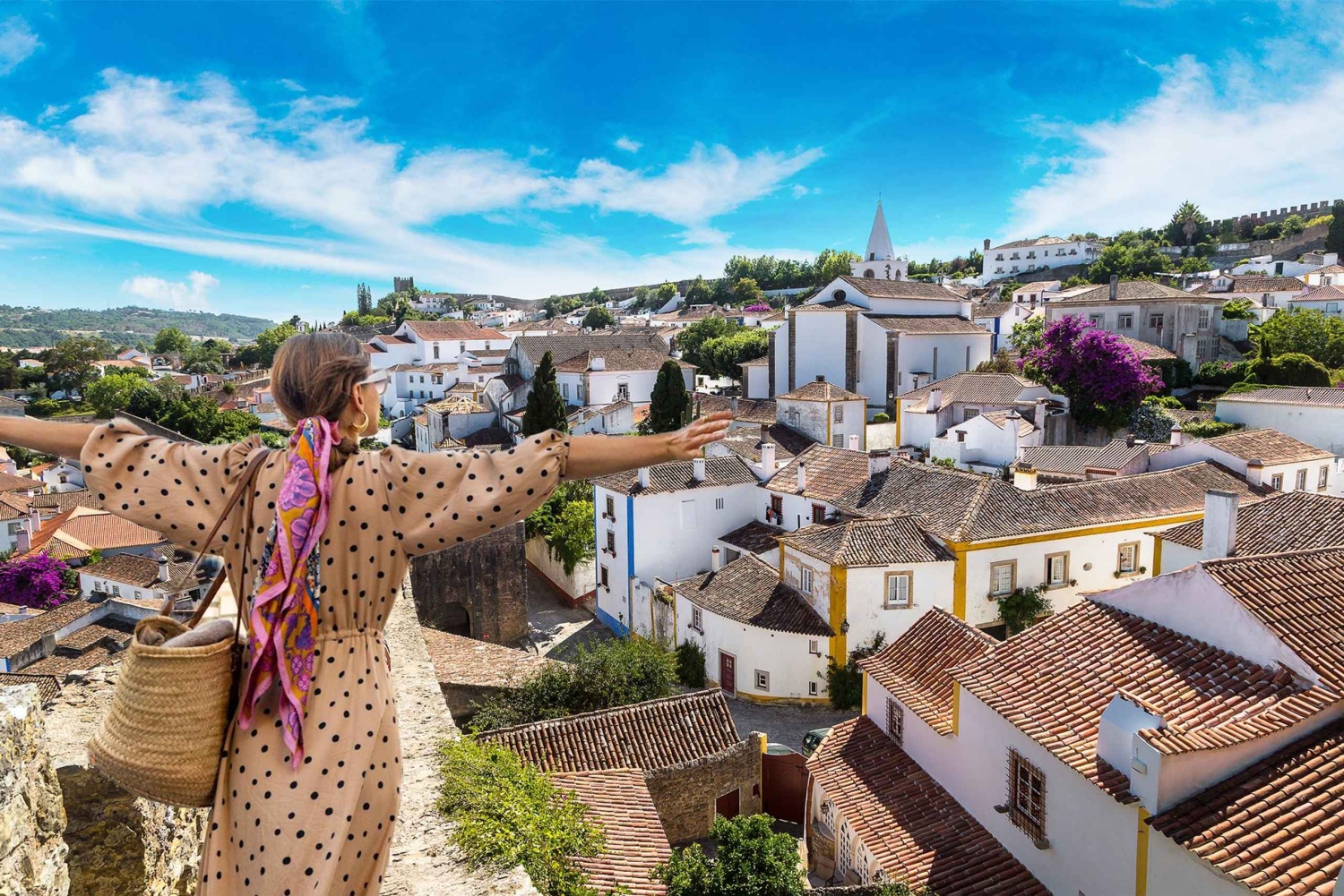 Från Lissabon: Det bästa av Porto, Nazaré och Óbidos på två dagar
