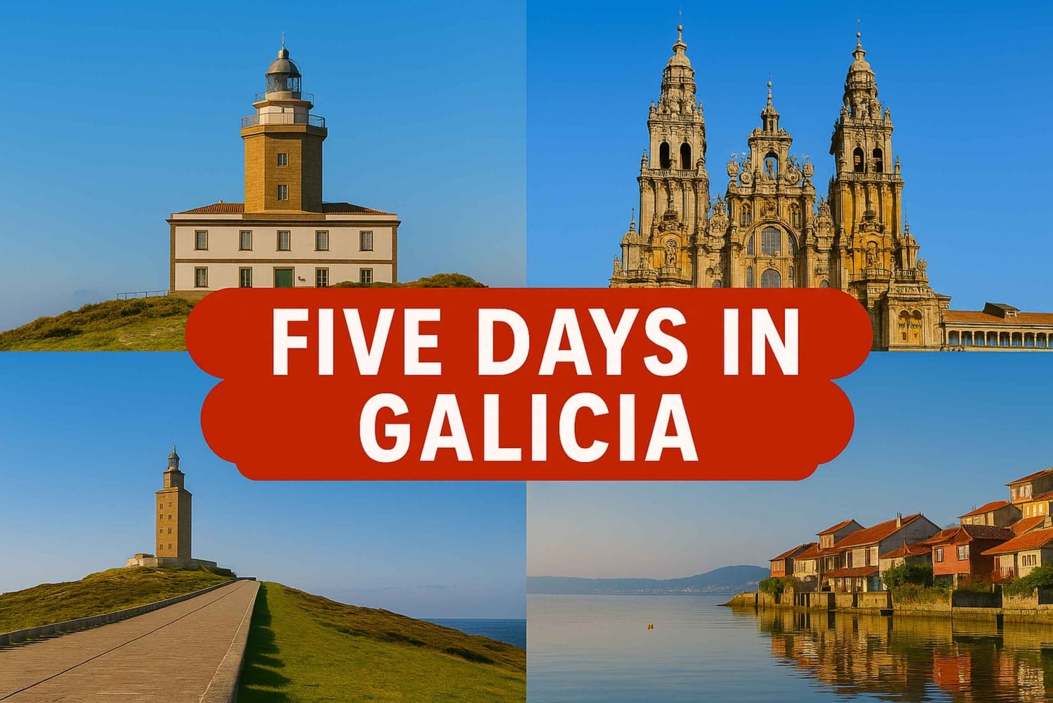 Depuis Saint-Jacques-de-Compostelle : Circuit de 5 jours en Galice