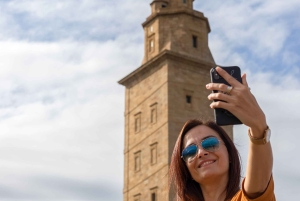 Ciao La Coruña: tour privato a piedi di 2 ore con guida locale