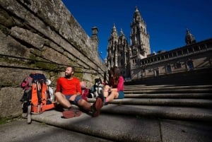 Excursão a pé pelos cantos históricos de Santiago de Compostela