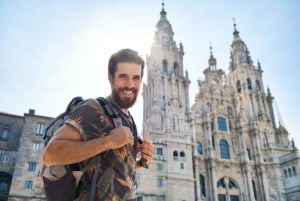 Tour a piedi degli angoli storici di Santiago di Compostela