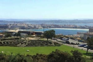 La Coruña: autobus turystyczny dla pasażerów statków wycieczkowych