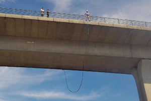 MELGAÇO: Salto pendular no rio Minho com a Ruta Aventura.