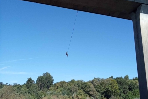 MELGAÇO: Salto pendular no rio Minho com a Ruta Aventura.