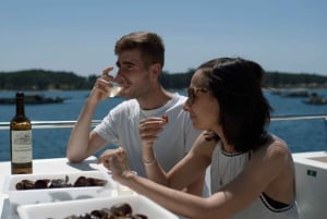 O Grove : Tour en bateau à l'estuaire d'Arousa avec dégustation de moules
