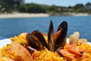 O Grove: Tour in catamarano della Ría de Arousa con pranzo a base di pesce