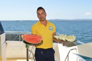 O Grove : Tour en catamaran de la Ría de Arousa avec déjeuner de fruits de mer