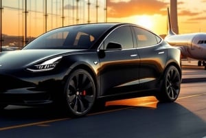 to/from Porto Airport: Transfers by Tesla - Portugal & Spain