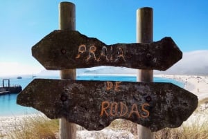 Portonovo: prom na wyspy Cies i plażę Rodas