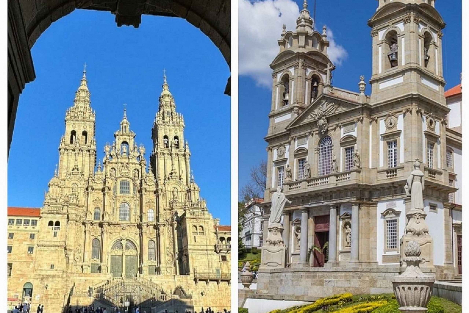 Private Religious Tour to Santiago Compostela & Braga