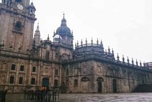 Premium Porto Santiago Compostela-tur med lunsj og vinsmaking