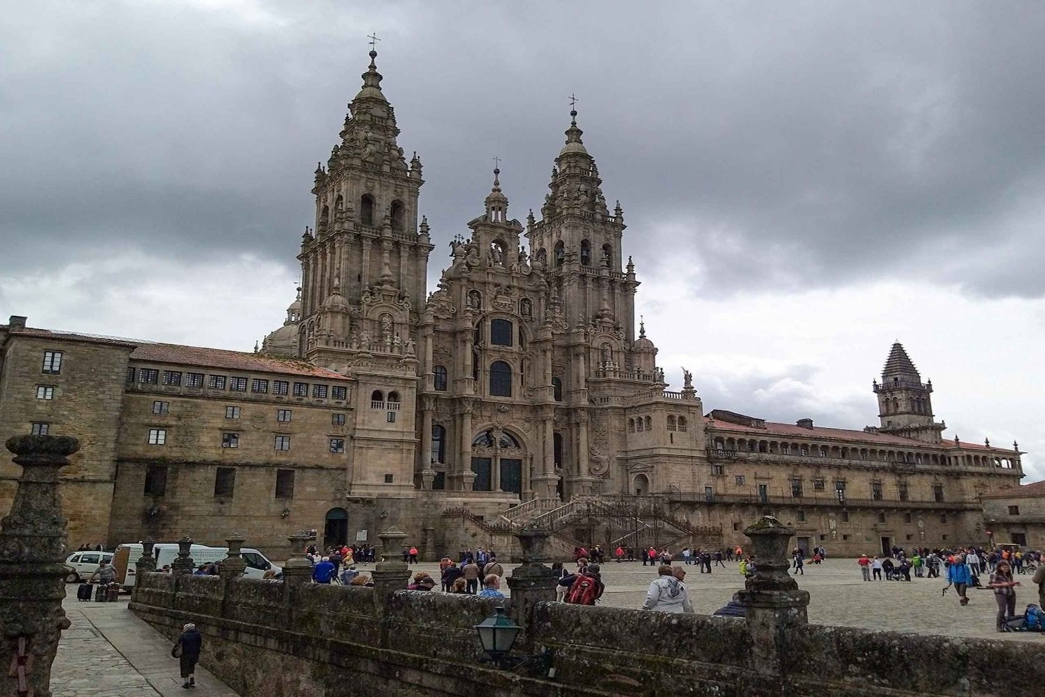 Yksityinen retki Santiago de Compostelaan ja sen katedraaliin