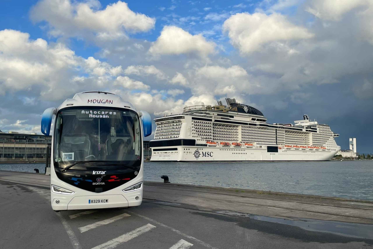 Privétour naar Santiago vanuit Vigo - alleen cruisers