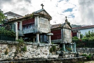 Rías Baixas: jednodniowa wycieczka z przewodnikiem z Santiago z przejażdżką łodzią