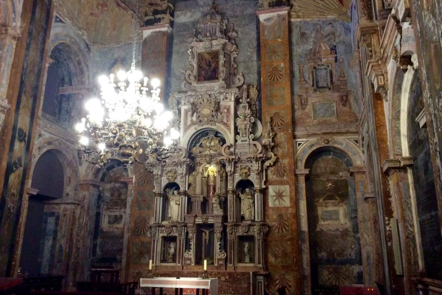 Santiago-katedralen + ingång Portico de la Gloria
