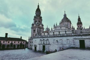 Stadsvandring i Santiago och Santiago de Compostelas universitet