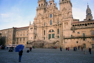 Stadsvandring i Santiago och Santiago de Compostelas universitet