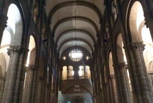 Guidad tur i katedralen och museet i Santiago de Compostela