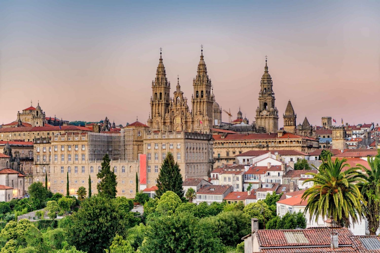 Santiago de Compostela: Prywatna wycieczka z piwem lub winem