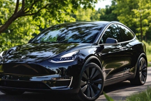 til/fra Porto Lufthavn: Transport med Tesla - Portugal og Spanien