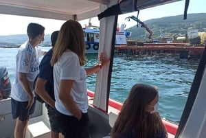 Vigo: visite de la mytiliculture dans la baie de San Simón