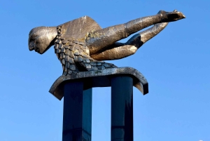 Vigo : visite privée à pied avec dégustation de bière ou de vin