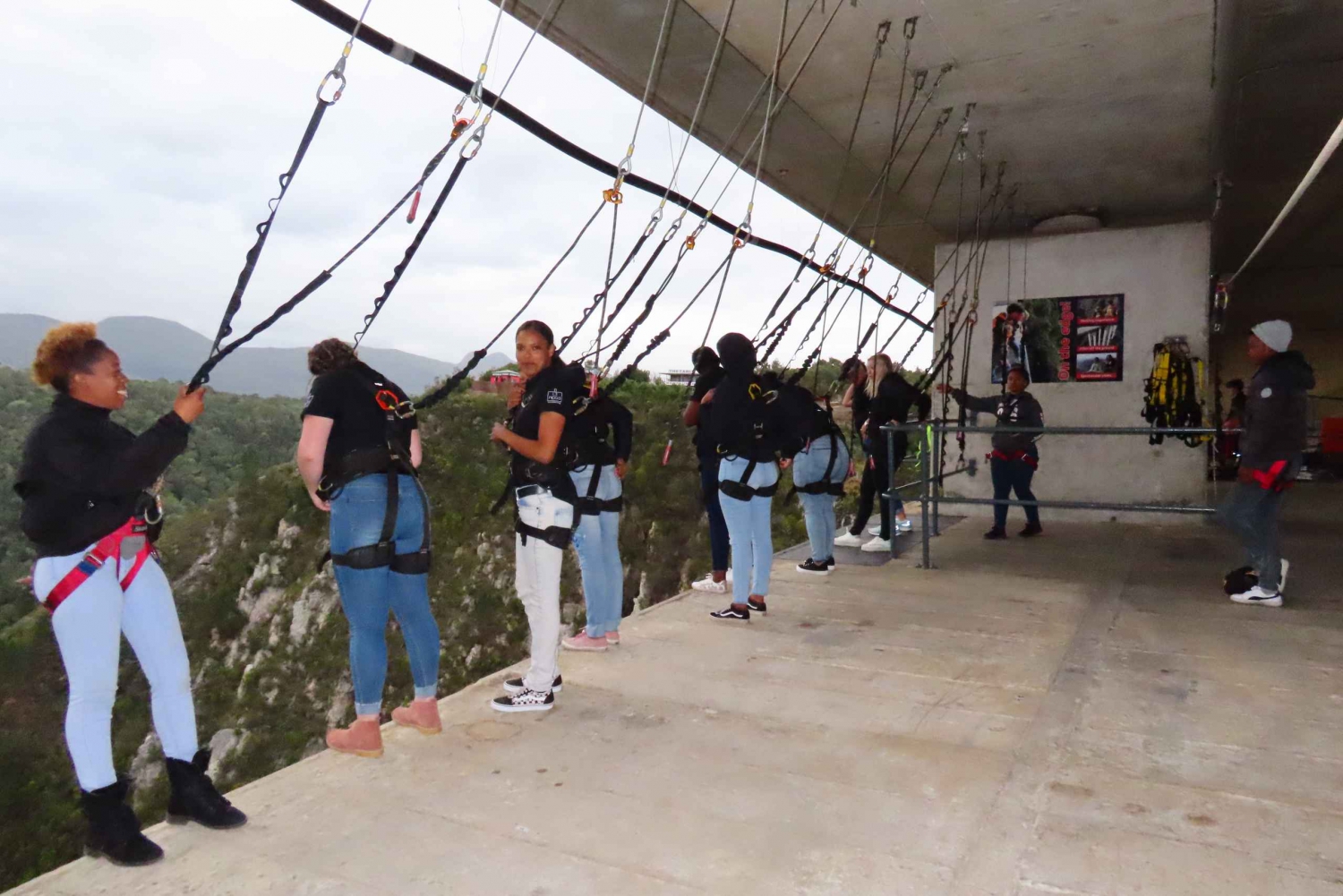 Itä-Kap: Bloukransin silta Skywalk-kierros ja valjakkokävelyretki
