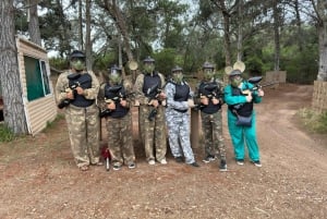 GARDEN ROUTE: PAINTBALL GAME IN WILDERNESS WITH WILDX