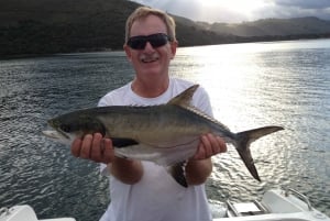 charter voor vissen in de lagune van knysna
