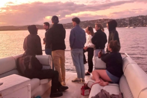 Knysna: Wine & Oyster Luxury Lounger Sunset Cruise