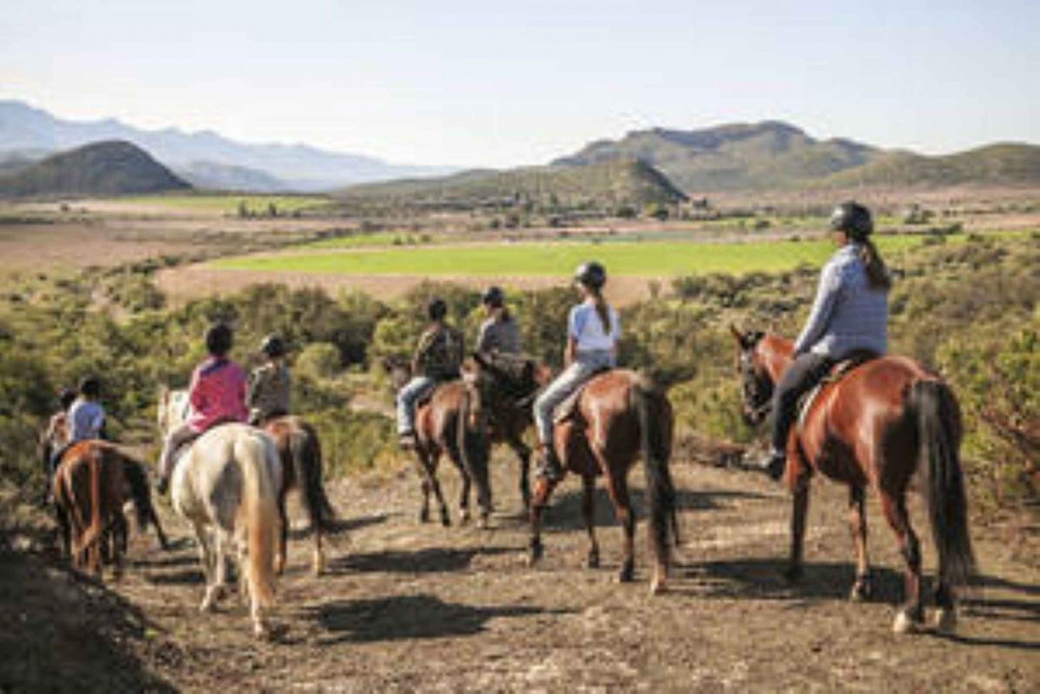 Randonnée à cheval sur la piste du Kudu