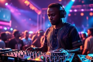 Visite de Kwano en soirée - Vie nocturne locale