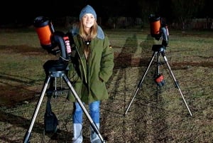 Oudtshoorn: Himmelska stjärnhimlen med teleskop och guide