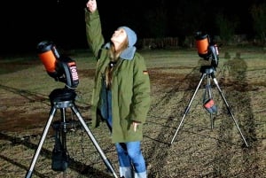 Oudtshoorn: Himmelsbeobachtung mit Teleskop und Führer