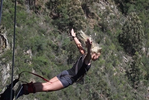 Plettenberg Bay: hyppy/vinssaus ja Skywalk-kierros