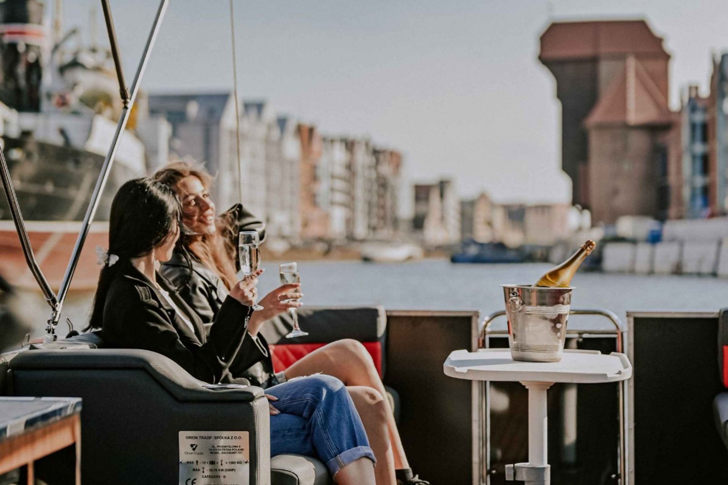 45 min cruise on the Motlawa River - Gdansk