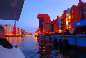 Gdańsk: Motława River Eco Cruise at Sunset with Prosecco