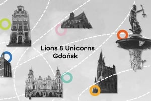 Fantastinen Gdansk Outdoor Escape Game: Leijonat ja yksisarviset