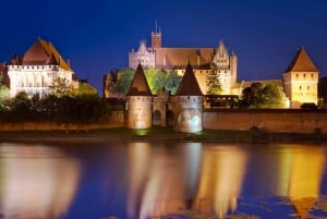 Da Danzica: Tour di mezza giornata del Castello di Malbork con audioguida