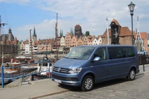 Från Gdansk: Privat rundtur i Torun med skåpbil och promenad