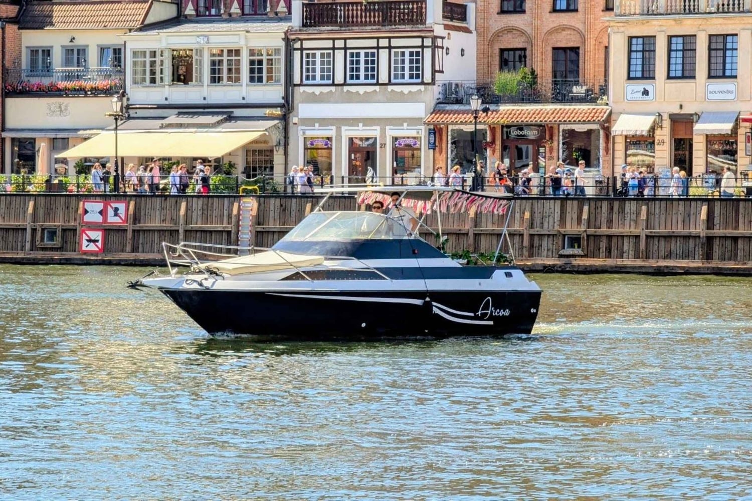 GDANSK: 1 uur privéboottocht met schipper