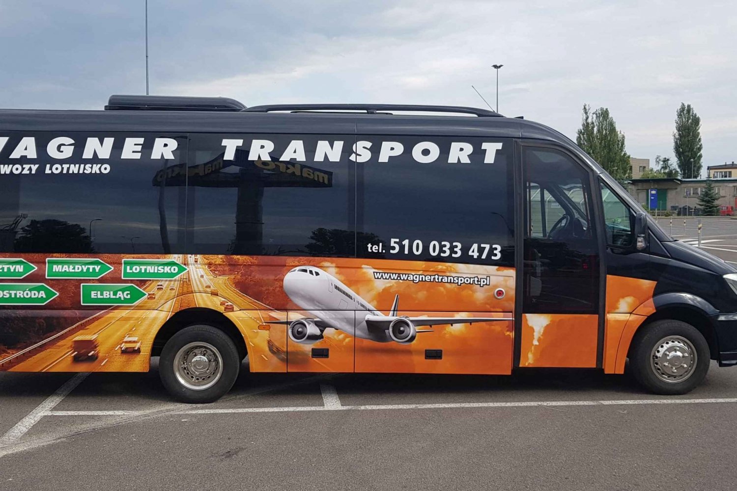 Aéroport de Gdańsk : Transfert en bus vers/depuis Olsztyn