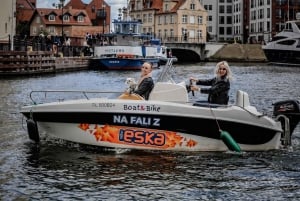 Gdańsk: Passeio de barco pelo rio Motława