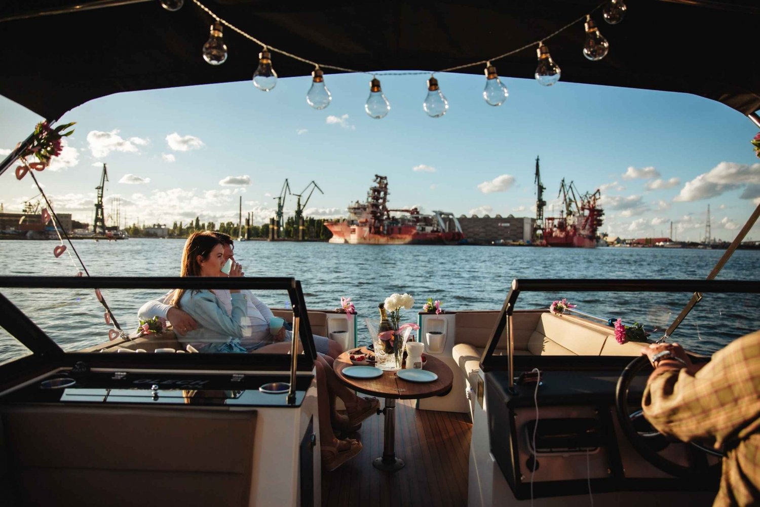 Gdańsk: Catamaran River Cruise
