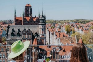 Centrum Gdańska: Kolacja na dachu na 8. piętrze