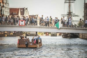 Gdansk: Bådtur i bymidten med historisk polsk båd